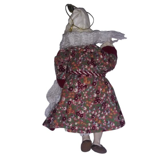 VTG Kurt Adler Ebenezer Scrooge Porcelain Holiday 8 Inch Ornament 1984 - Picture 2 of 10